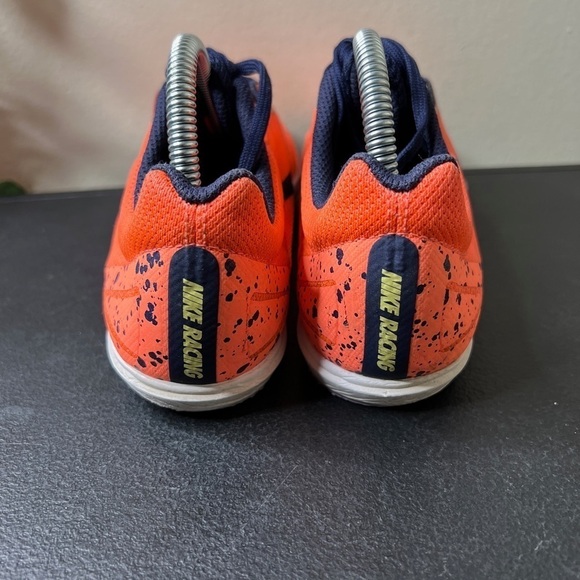 🌹 NIKE Zoom Rival D 10 Track Spikes US Women's Sz 7.5 Bright Mango Running - Picture 16 of 16
